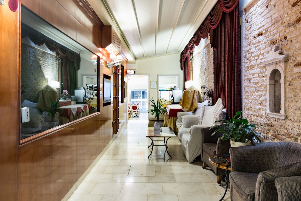 Lobby seating area