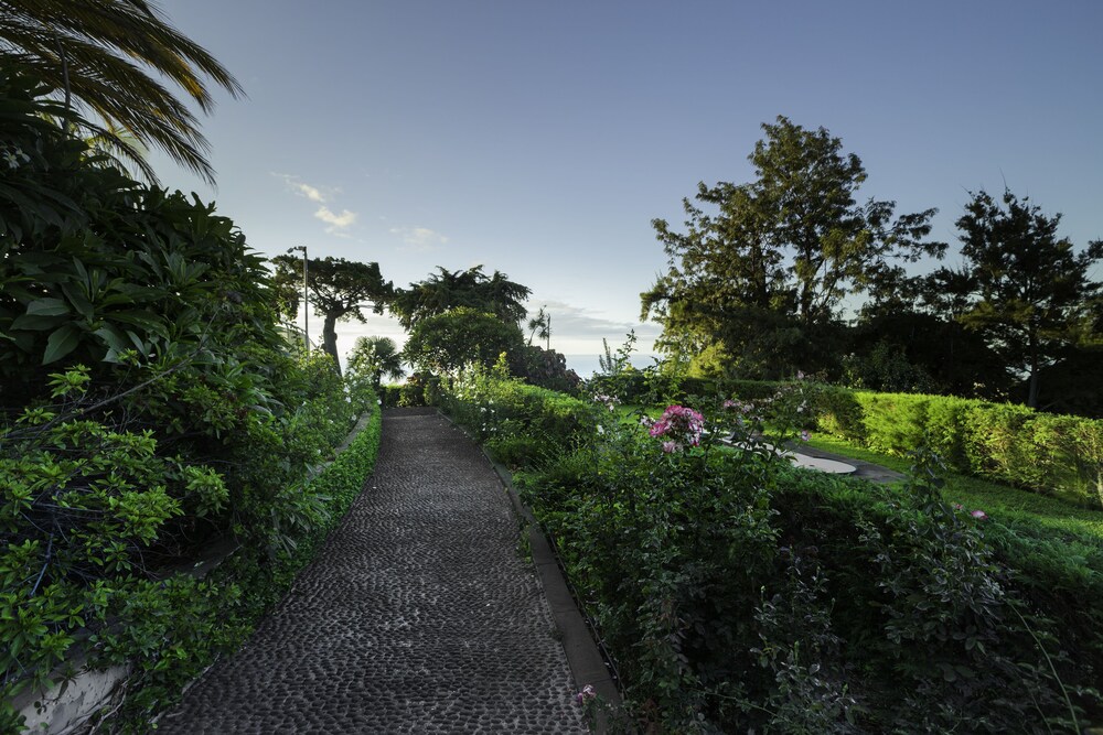 Blick auf die Garten