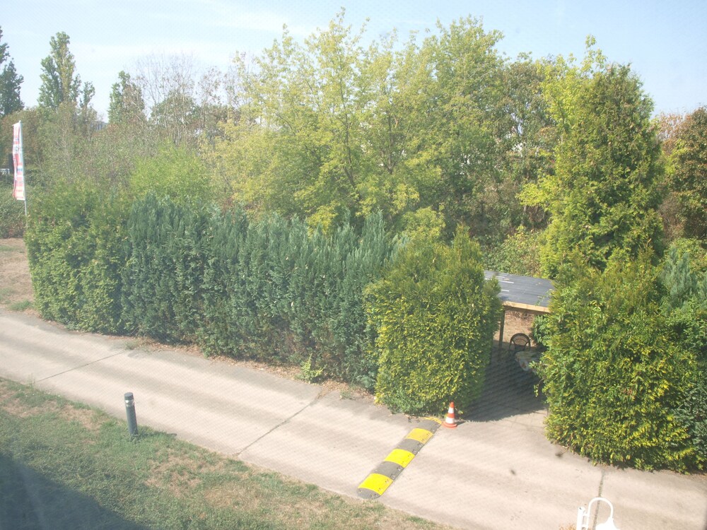 Blick auf die Garten