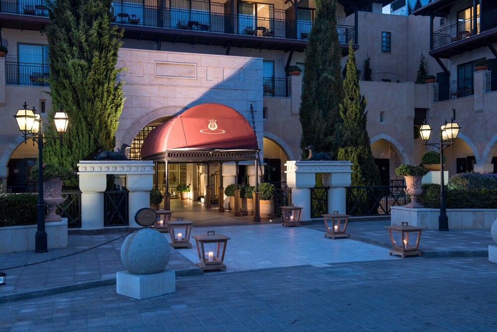 Hotel Front - Evening/Night