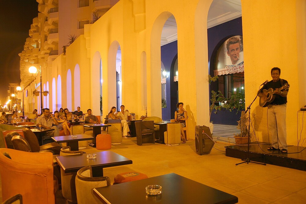 Hotel Front - Evening/Night