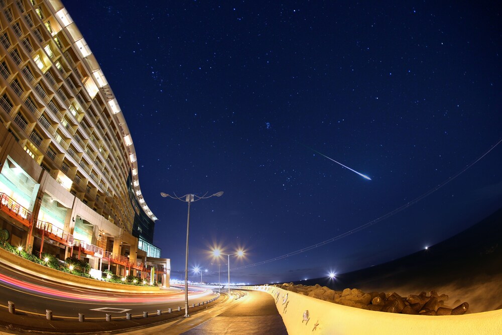 Hotel Front - Evening/Night