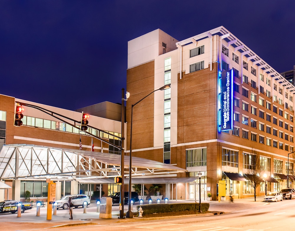 Hotel Front - Evening/Night