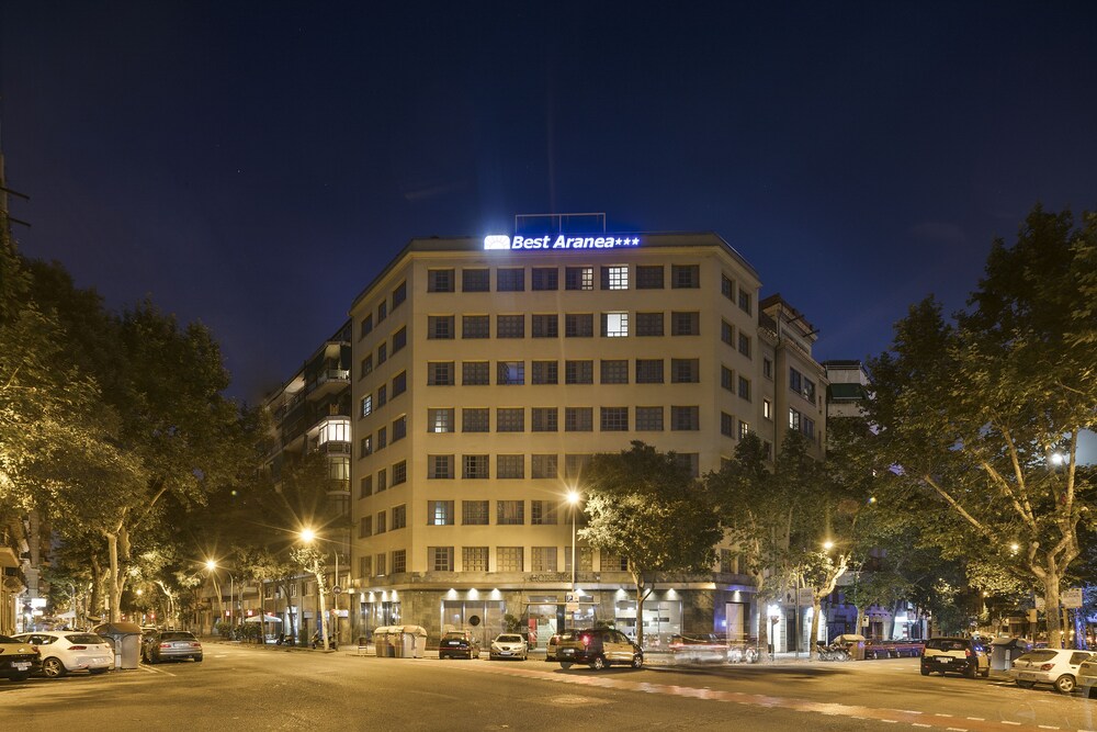 Hotel Front - Evening/Night