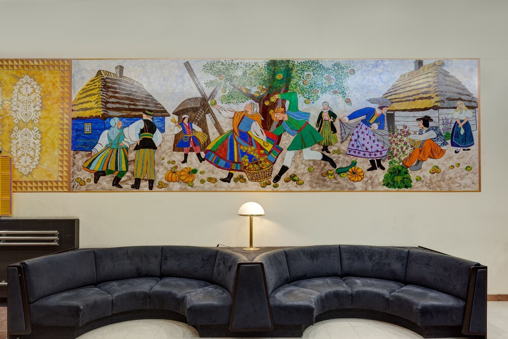 Lobby seating area