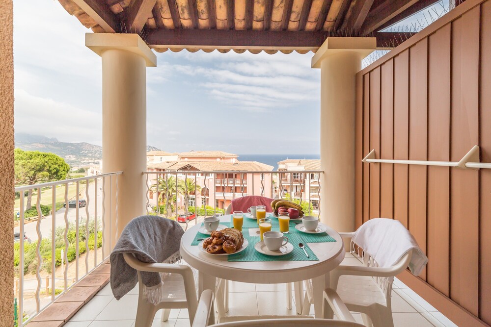 Balcon (Studio standard pour 4/5 personnes vue Mer ECO)