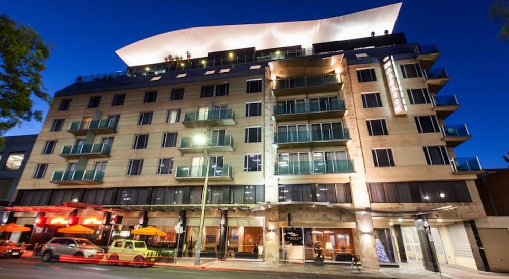 Hotel Front - Evening/Night