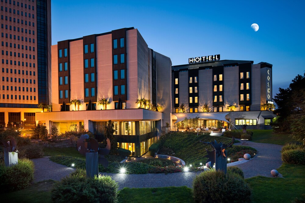 Hotel Front - Evening/Night