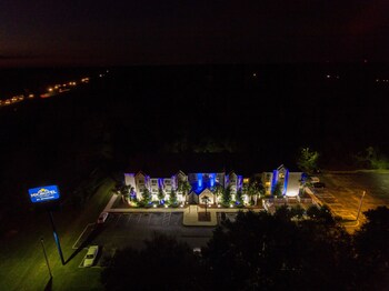 Hotel Front - Evening/Night