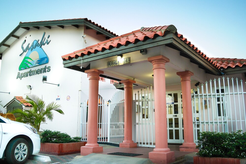 Ingang van hotel