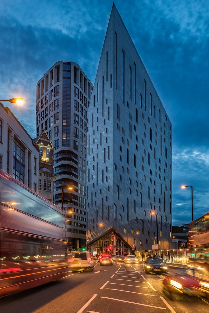 Hotel Front - Evening/Night
