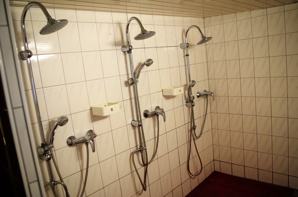 Dusche im Bad
