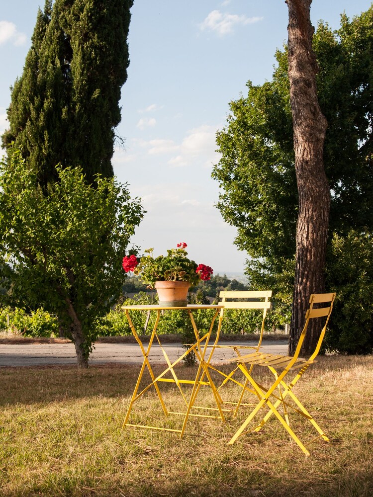Vista dall'hotel