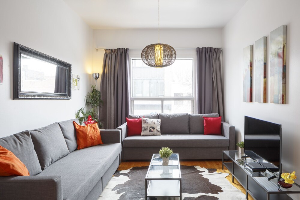 Comfort Apartment, 2 Bedrooms, Terrace - Living Area