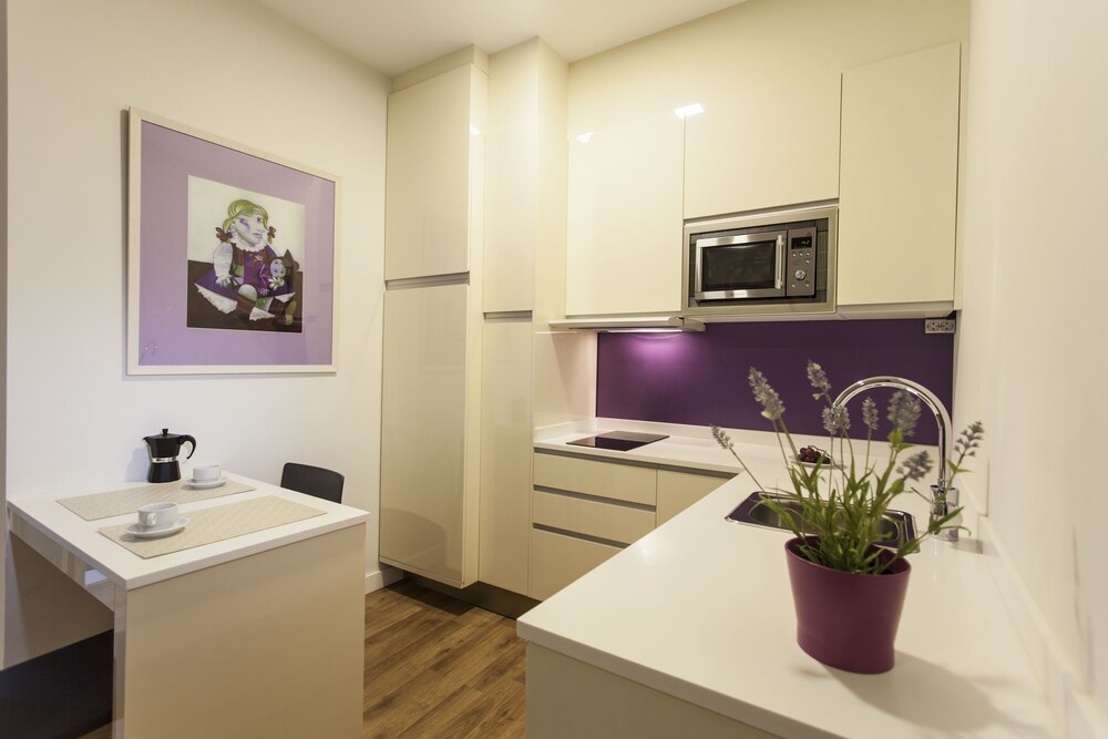 Cocina en la habitación: Apartamento, 1 habitación (Suit)