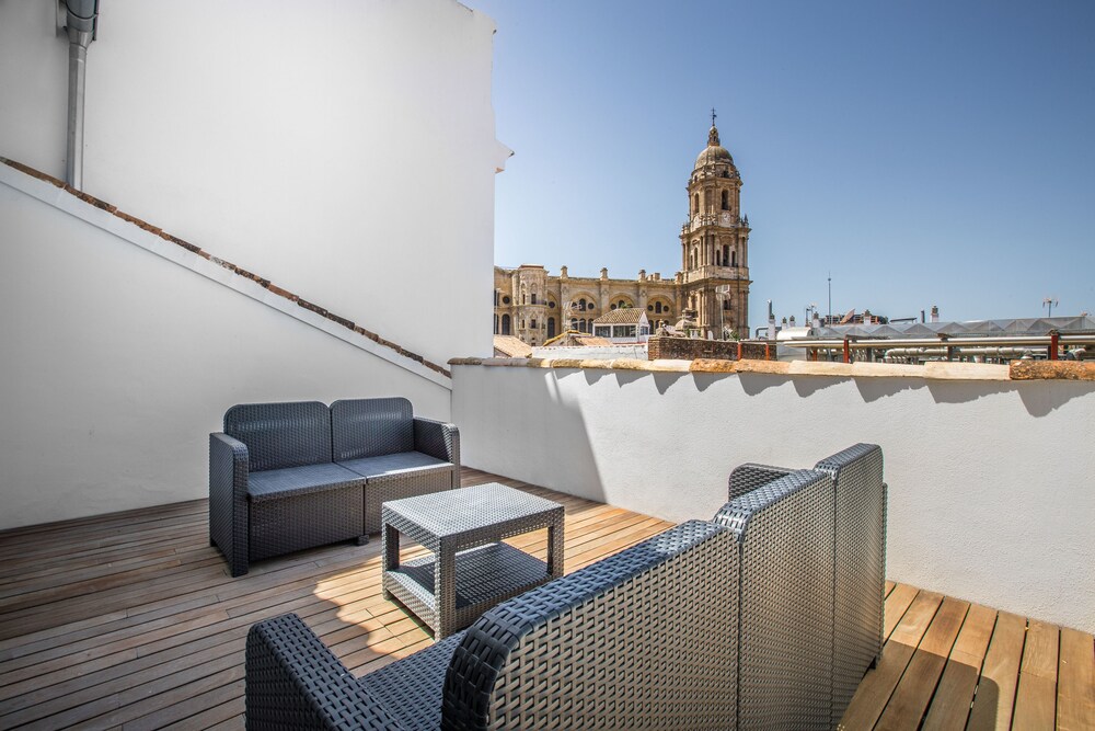 Terraza o patio: Ático Deluxe, 3 habitaciones