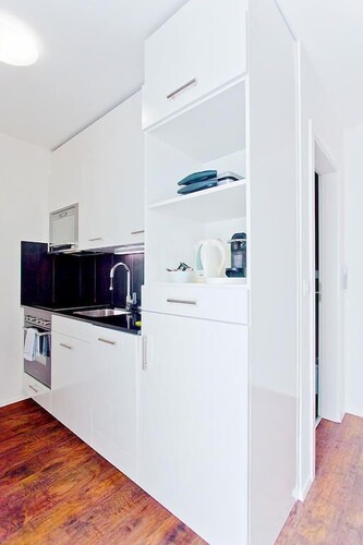Kochnische im Zimmer (Apartment)