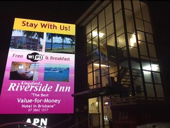 Hotel Front - Evening/Night