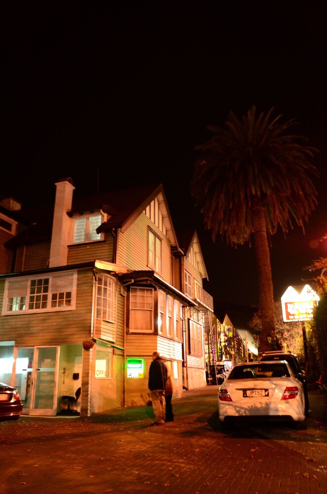 Hotel Front - Evening/Night