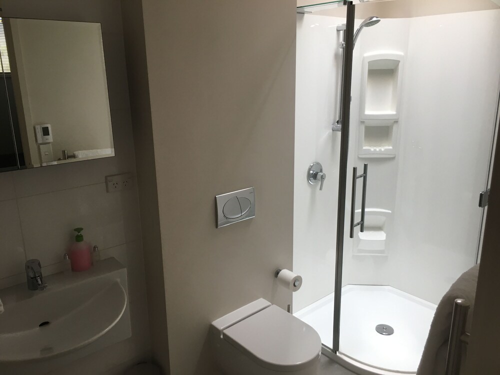 욕실 (디럭스 아파트, 침실 여러 개, 금연, 주방 (3 bedroom deluxe))