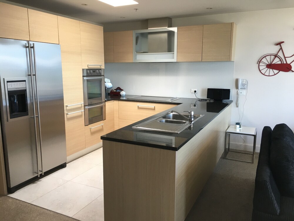 객실 내 주방 (디럭스 아파트, 침실 여러 개, 금연, 주방 (3 bedroom deluxe))
