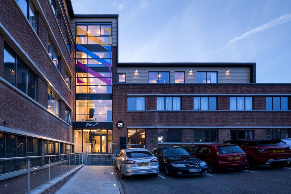 Hotel Front - Evening/Night