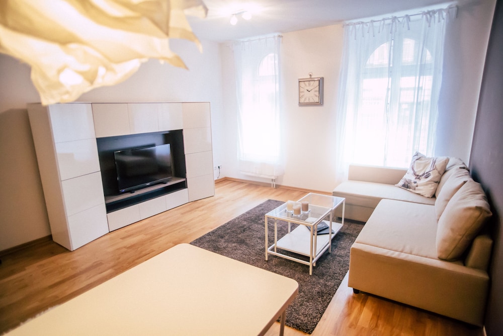 Wohnzimmer (Superior-Suite, Balkon (House Next Door))