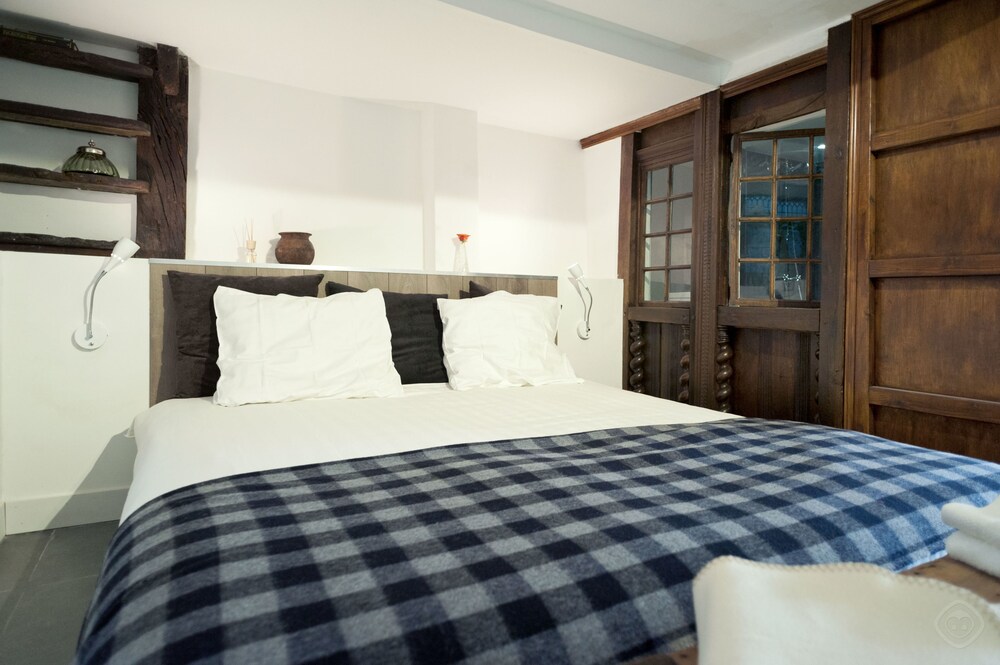 Woonruimte: Studio, 1 tweepersoonsbed en slaapbank, uitzicht op het water (Prinsengracht)