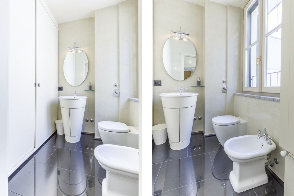 욕실 (Suitelowcost San Babila Clerici ( Via Clerici 7 ))