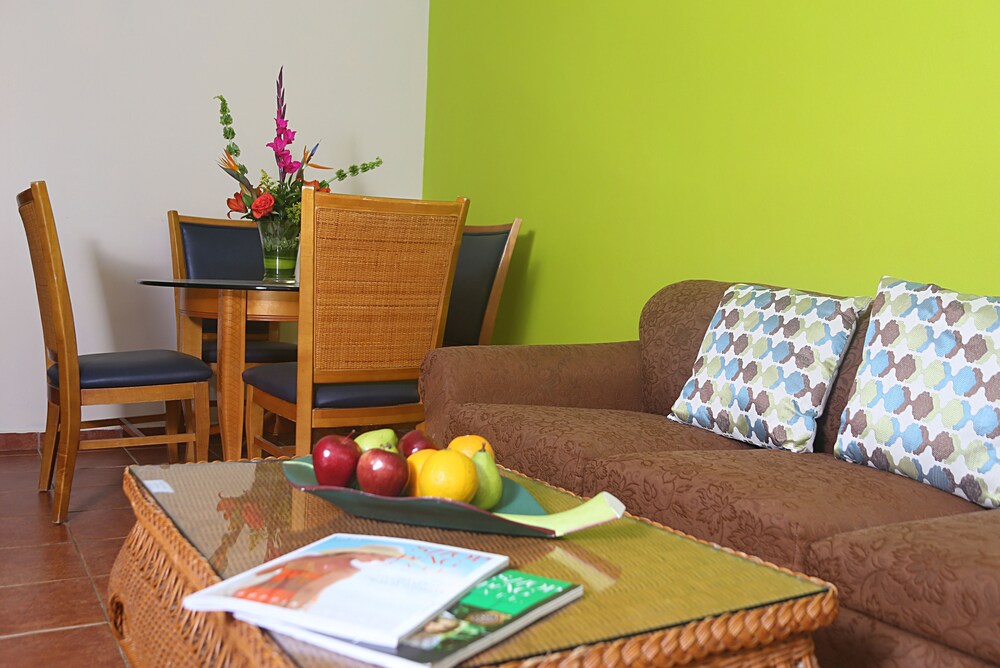 거실 (Renovated 1 Bedroom Apartment)