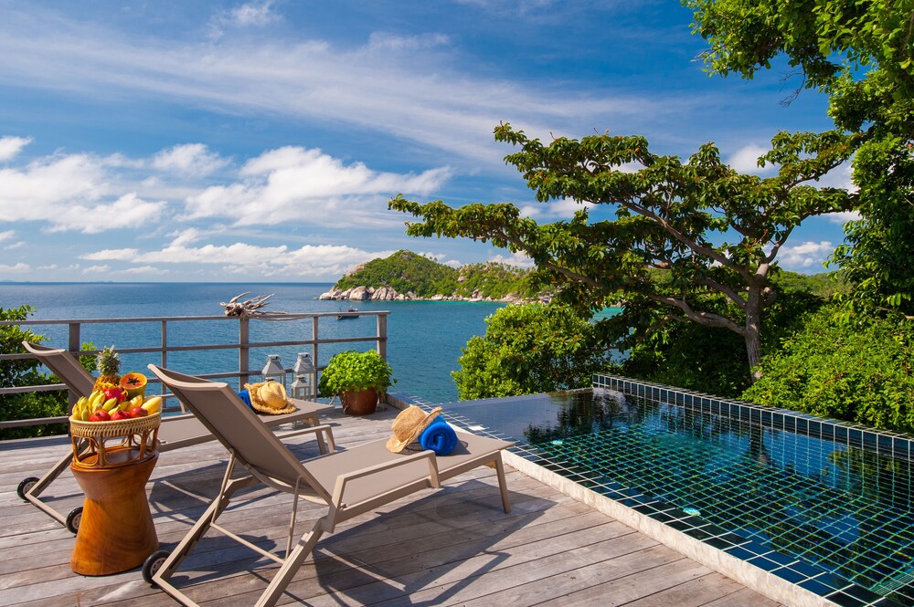 옥상 수영장 (C25 Three Bedroom Pool Villa Sea Front)