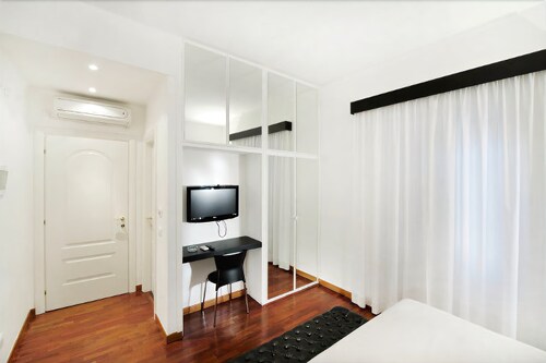 Centro business in camera