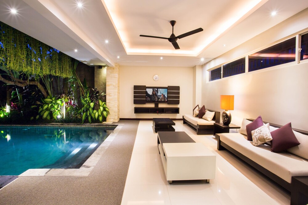 거실 공간 (빌라, 침실 3개 (Pool Villa))