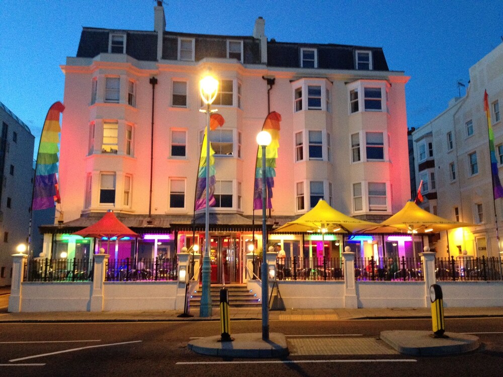 Hotel Front - Evening/Night