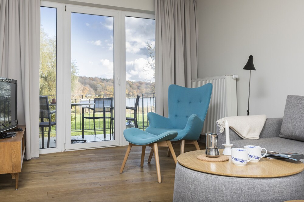 Wohnbereich (Appartment A, 1 Schlafzimmer)