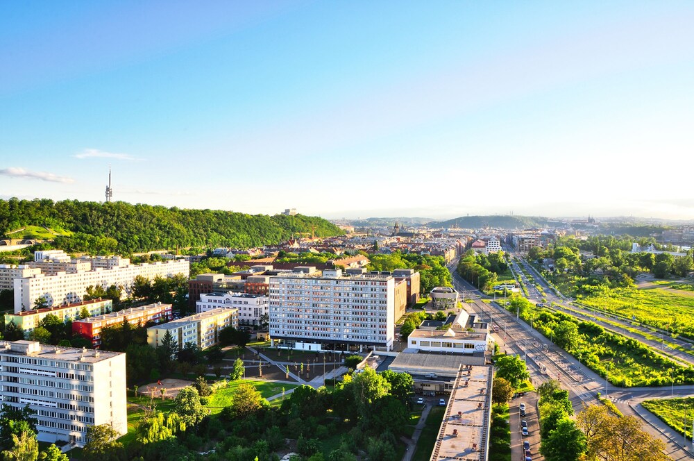 Vista dall'hotel