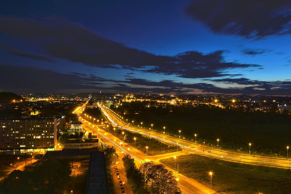 Vista dall'hotel