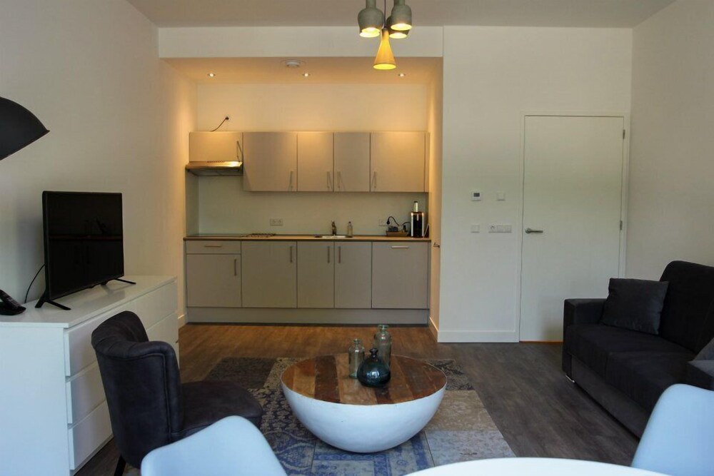 Woonruimte: Comfort appartement, 1 kingsize bed met slaapbank