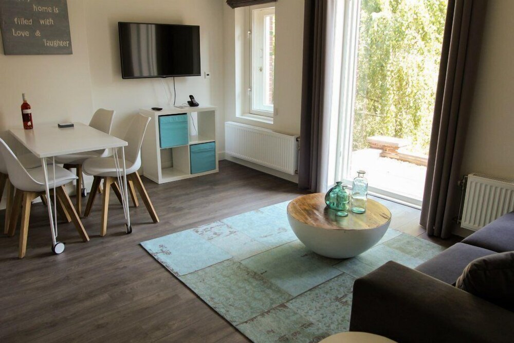 Woonruimte: Comfort appartement, 1 kingsize bed met slaapbank