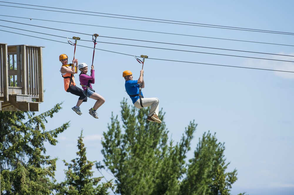 Ziplining