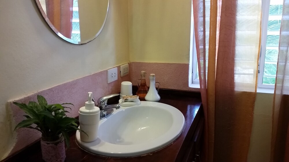 욕실 세면대 (One Bedroom Apartment (With Kitchen))