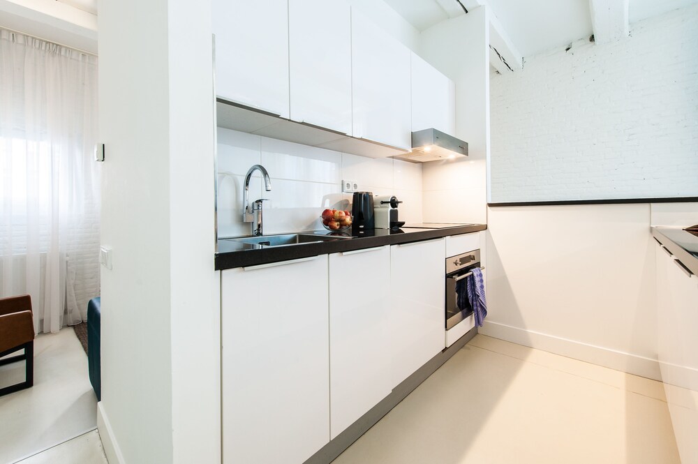 Keuken in kamer: Familie appartement, 2 slaapkamers
