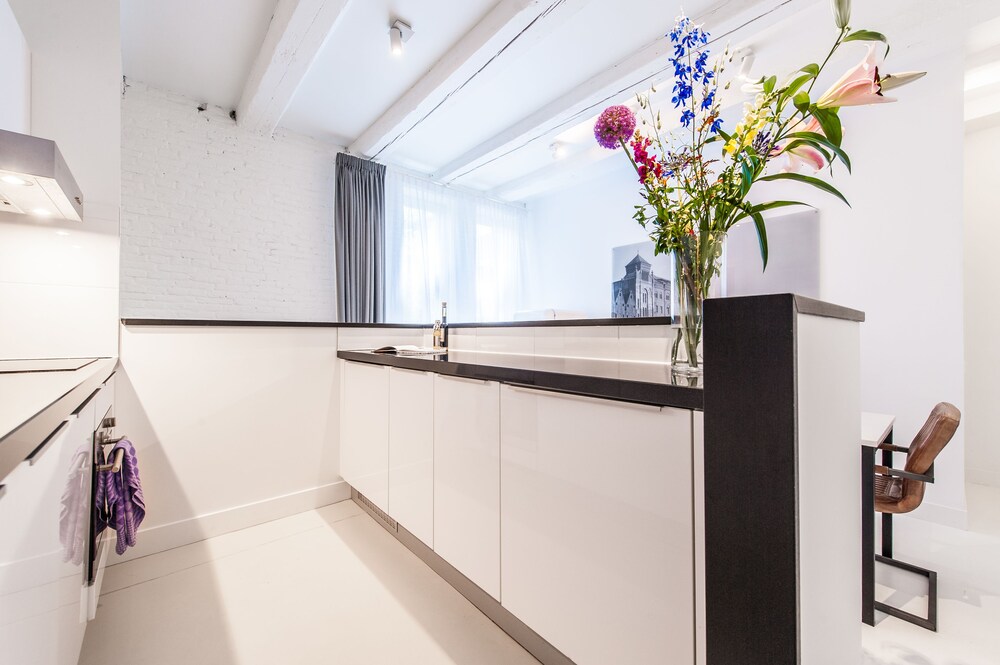 Keuken in kamer: Familie appartement, 2 slaapkamers