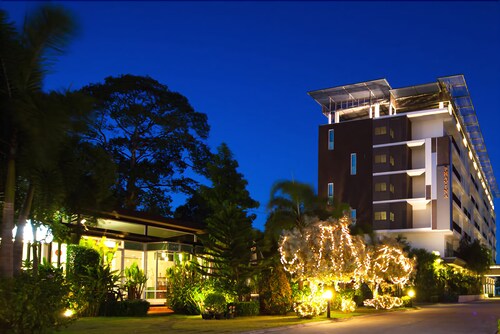 Hotel Front - Evening/Night