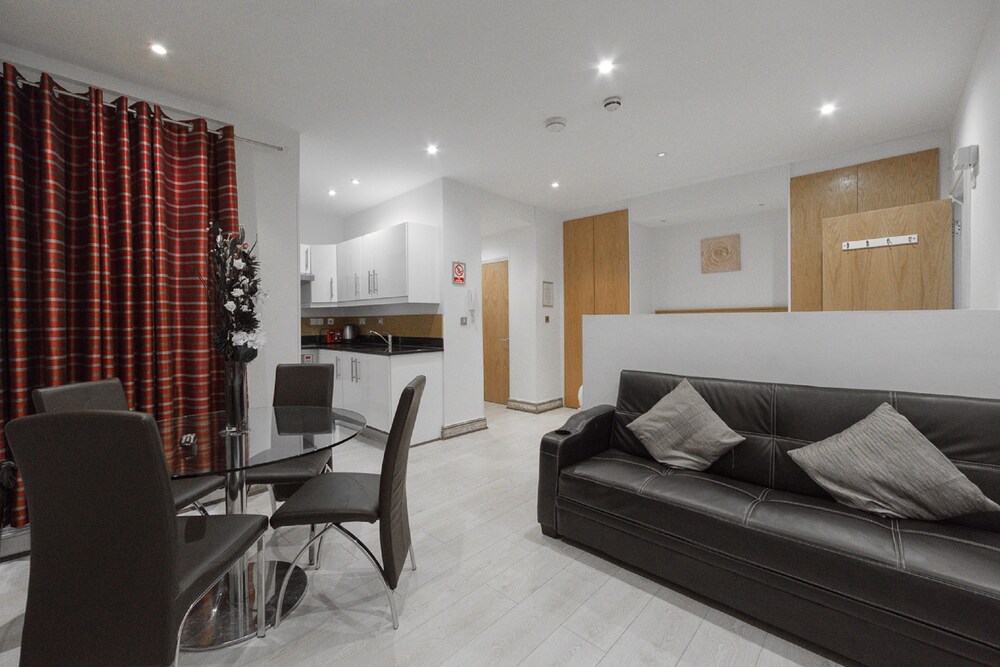 거실 공간 (슈피리어 스튜디오, 주방 (sleeps 4))