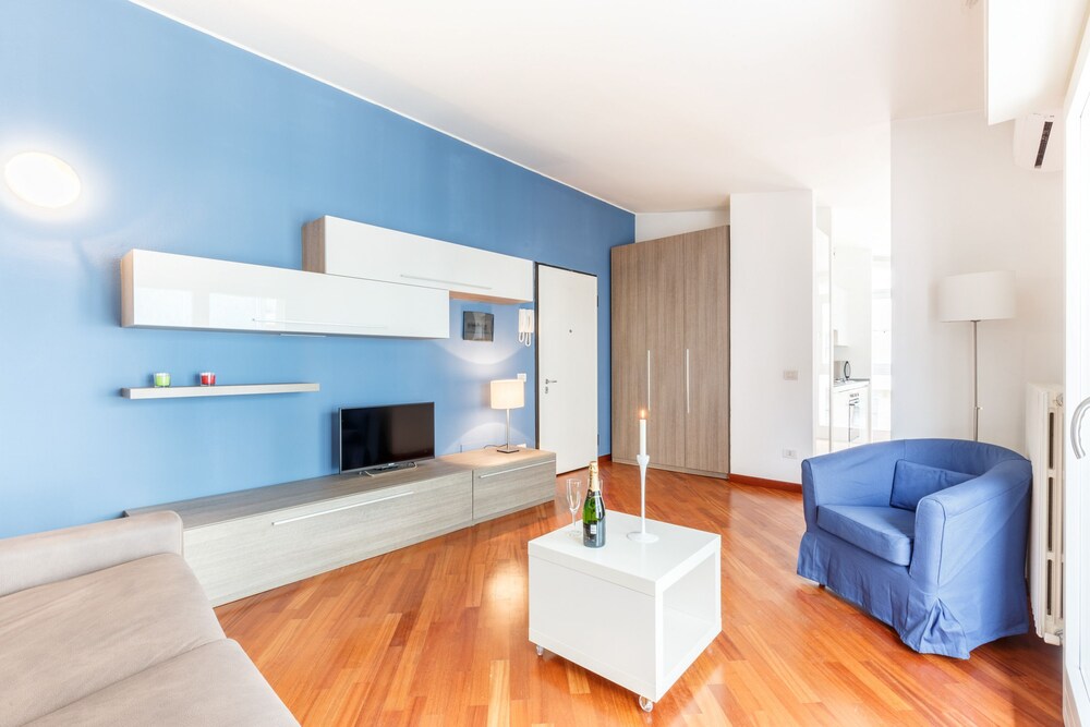 거실 공간 (Suitelowcost Crispi Moscova (Via Francesco Crispi 5/A ))