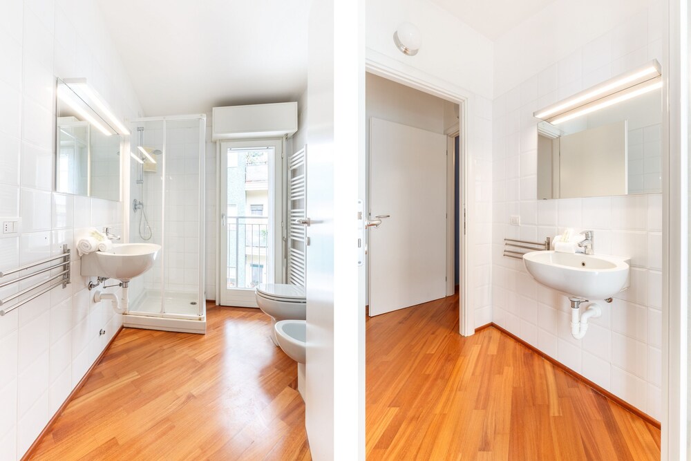욕실 (Suitelowcost Crispi Moscova (Via Francesco Crispi 5/A ))