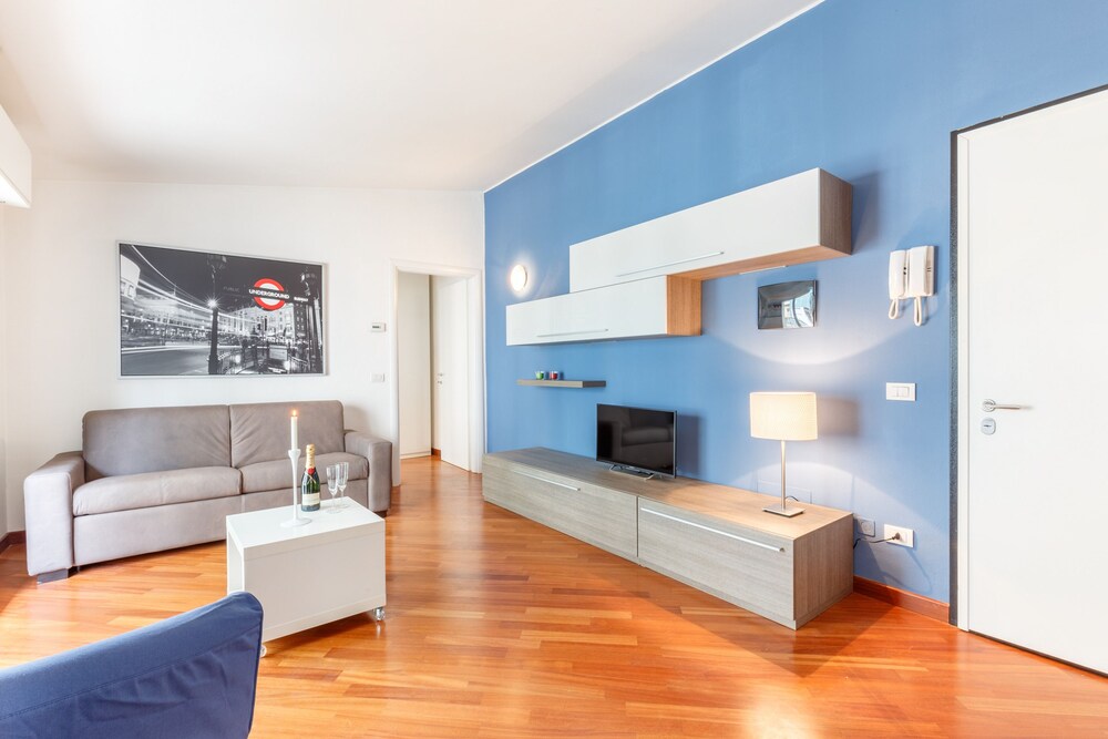 거실 공간 (Suitelowcost Crispi Moscova (Via Francesco Crispi 5/A ))
