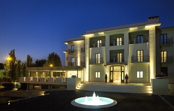 Hotel Front - Evening/Night