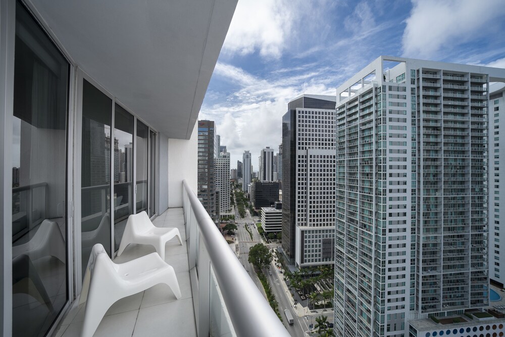 Luxury One Bedroom River & City View - Balcony View
